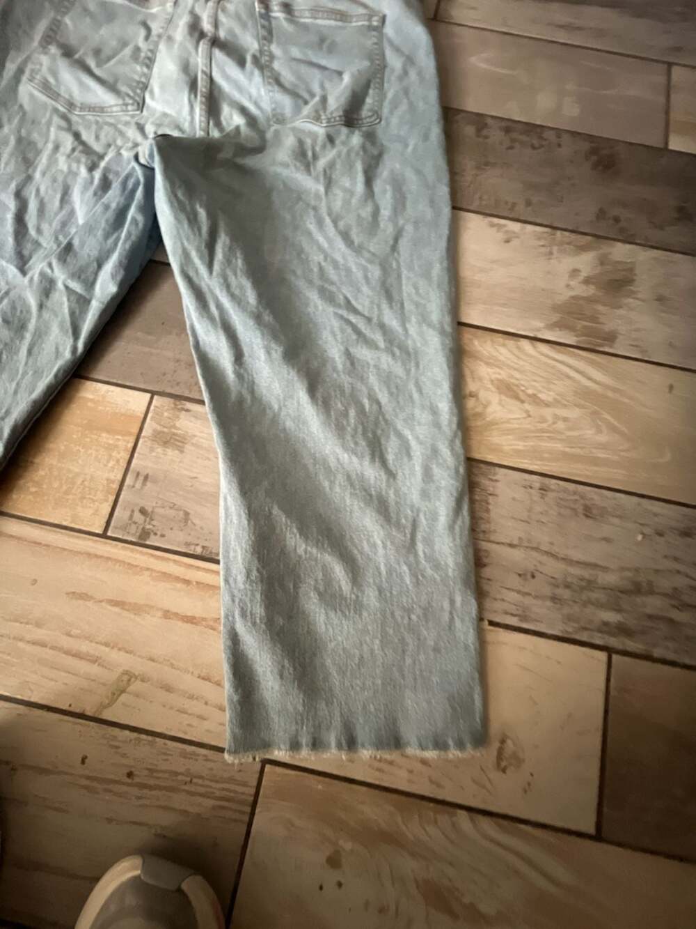 Torrid High-Rise Ankle Crop Classic Denim Light Wash Jeans Size 22 - Picture 5 of 8